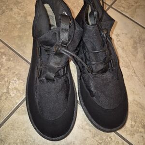 Aime Leon Dore X Corura fabric Suicoke Black Men's Shoes